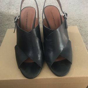 Black Lucky Brand Sandals